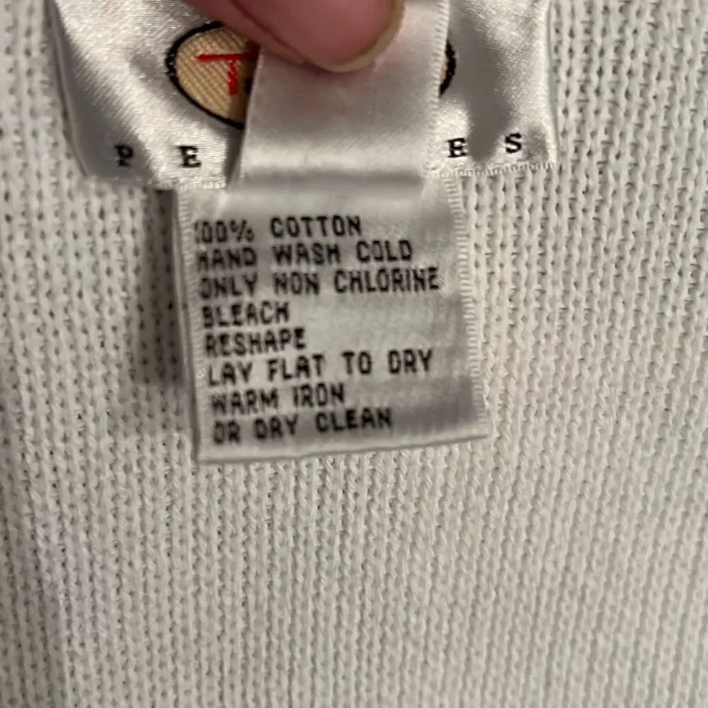 Talbots Open Front Cotton Cardigan Size M - Picture 7 of 8